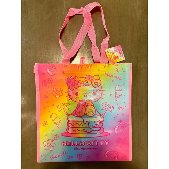 Hello Kitty Hawaii 50th Anniversary Reusable Bag Limited Edition - Picture 3 of 5